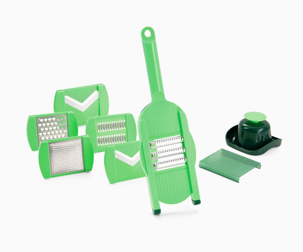 Rallador 6 en 1 corte intercambiable ⚡